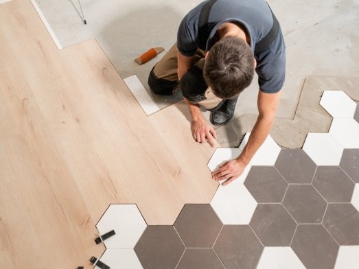 Flooring installation services in La Follette