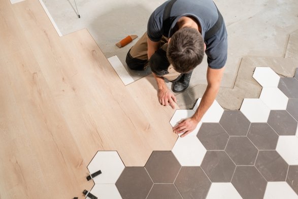 Flooring installation services in La Follette